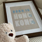 Poster - 'Born in Hong Kong (blue)"