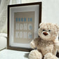 Poster - 'Born in Hong Kong (blue)"