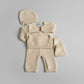 Set new born "Coeur de Beurre" - Beige