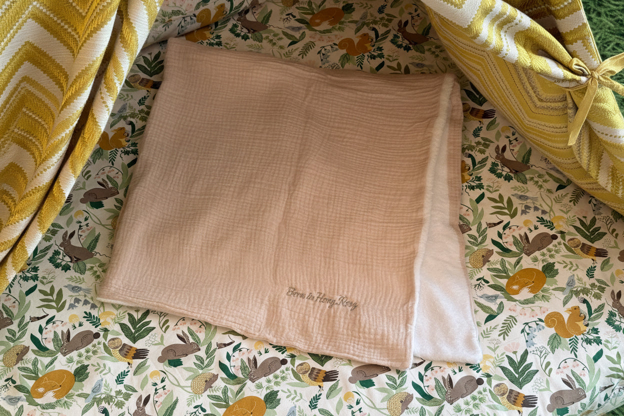 Blanket "Born In Hong Kong"