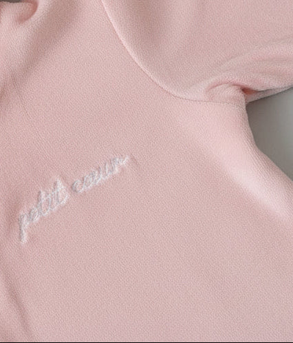 Set Pyjamas "Petit Coeur" - Light pink