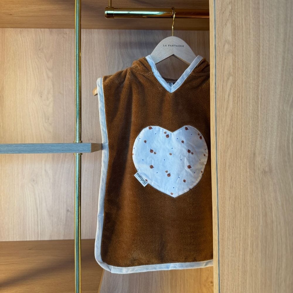 Bath Poncho - NOISETTE