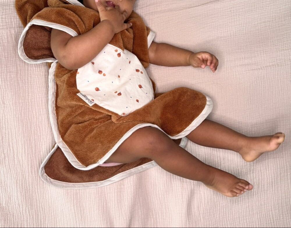 Bath Poncho - NOISETTE